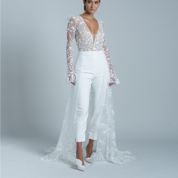Rime Arodaky Gavreel wedding jumpsuit